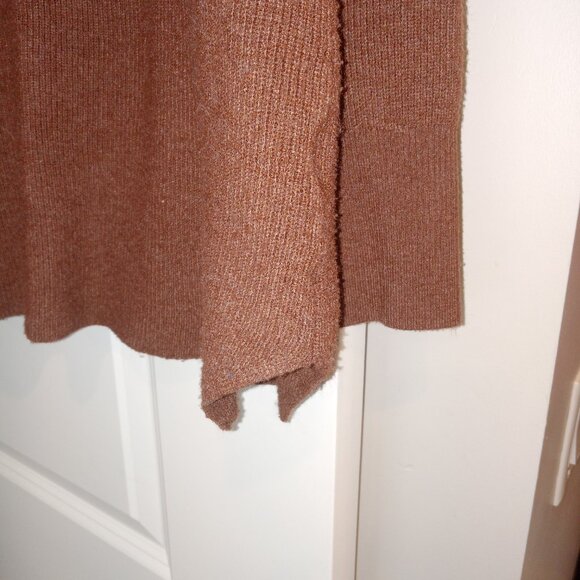 GREAT DARK BROWN SOFT TUNIC SWEATER - Picture 3 of 5